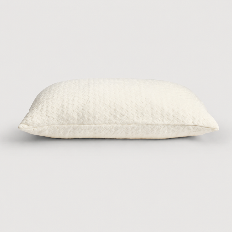 Almohada Cervical ergonómica de PANDI, vista frontal — memory foam premium de doble altura 6/8 cm para soporte del cuello