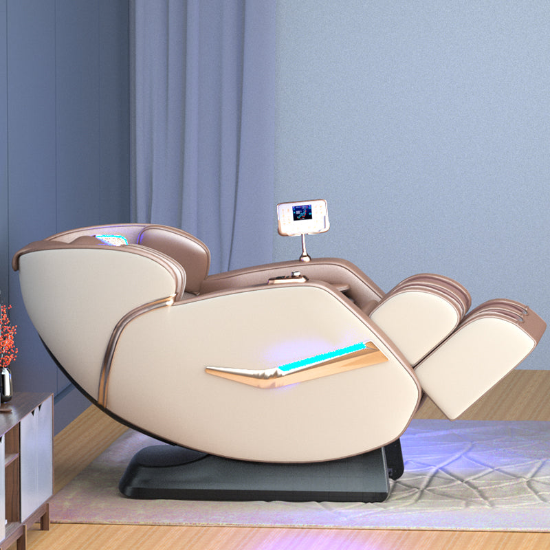 Relxio Plus – Sillón de Masaje Inteligente destacando su control por voz y conectividad Bluetooth.