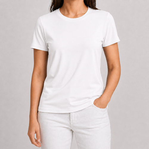 Camiseta de Bambú Mujer - Blanco