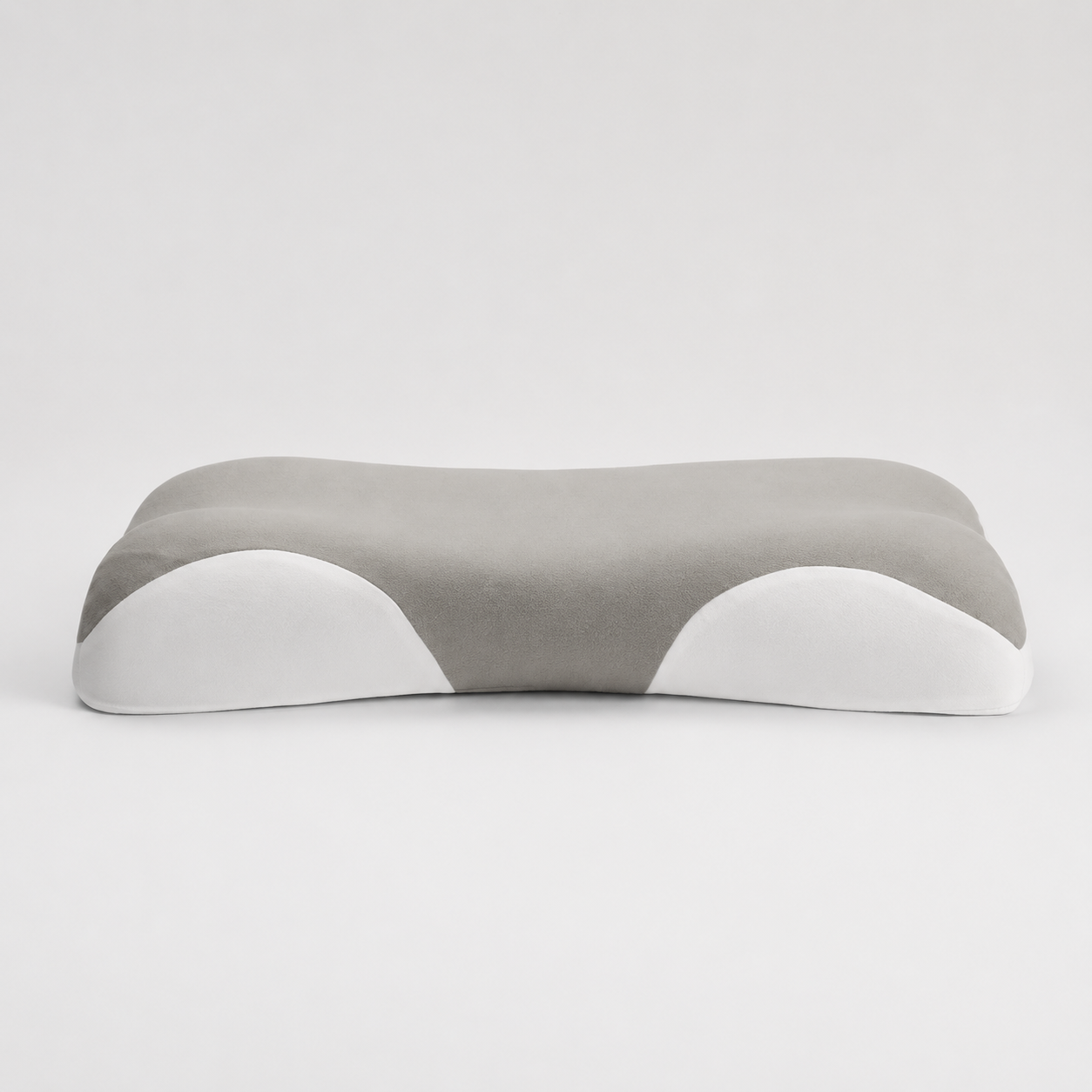 Almohada NubeFlex de PANDI, vista frontal — espuma viscoelástica premium que se adapta a tu posición para un descanso tipo nube