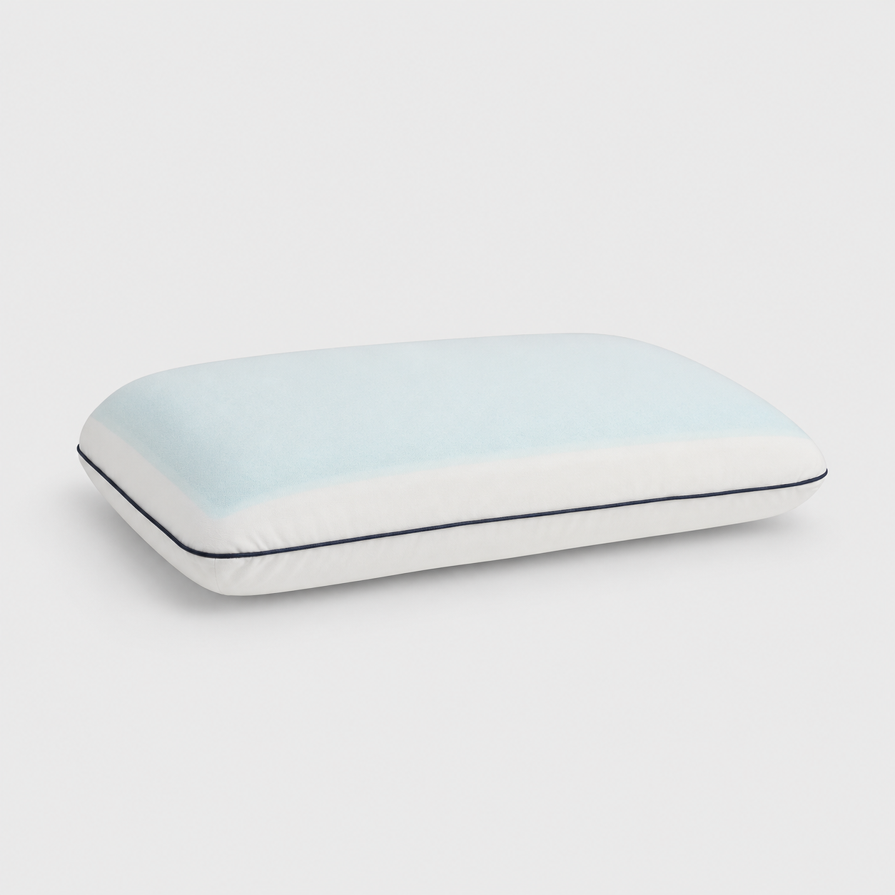 Primer plano del gel termorregulador de la Almohada de Gel de PANDI — frescura constante durante toda la noche