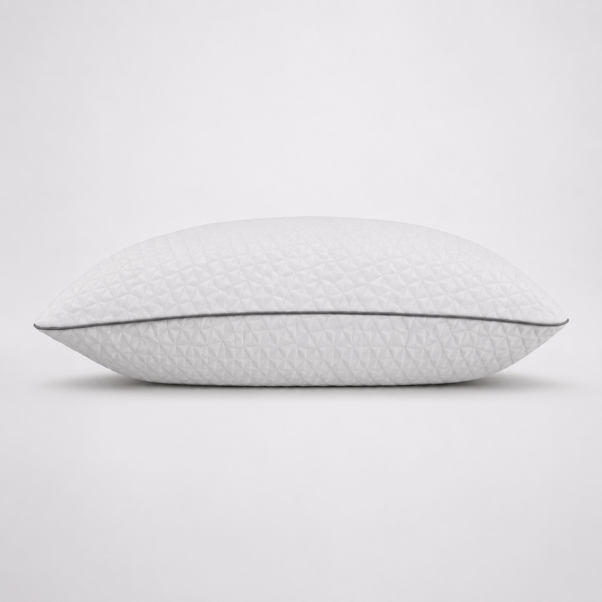 Almohada Ortopédica de Bambú de PANDI, vista frontal — soporte cervical firme con funda 100% bambú hipoalergénica