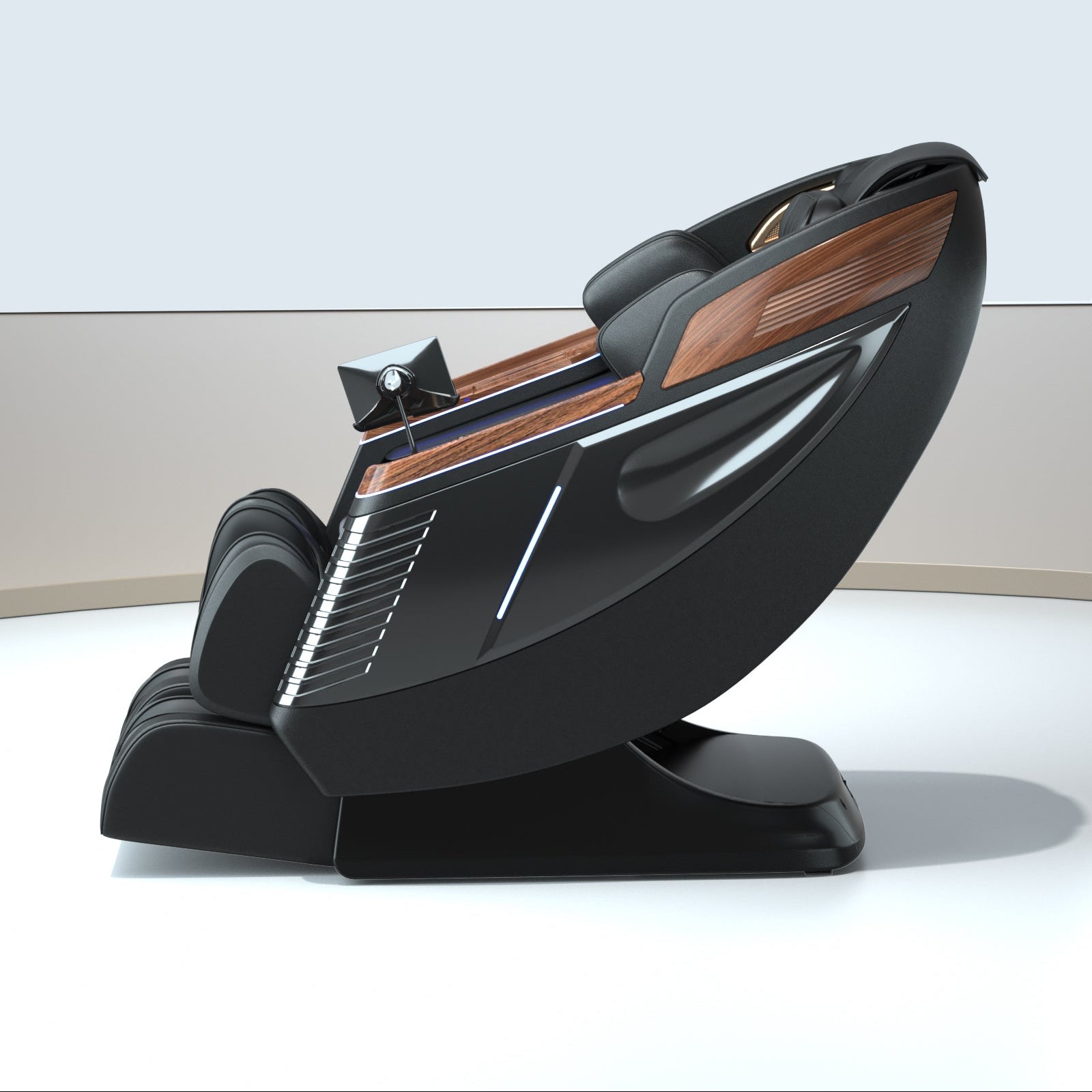 Características del Relaxio Premium 3D con riel SL de 135 cm, ideal para un masaje corporal completo y profundo.