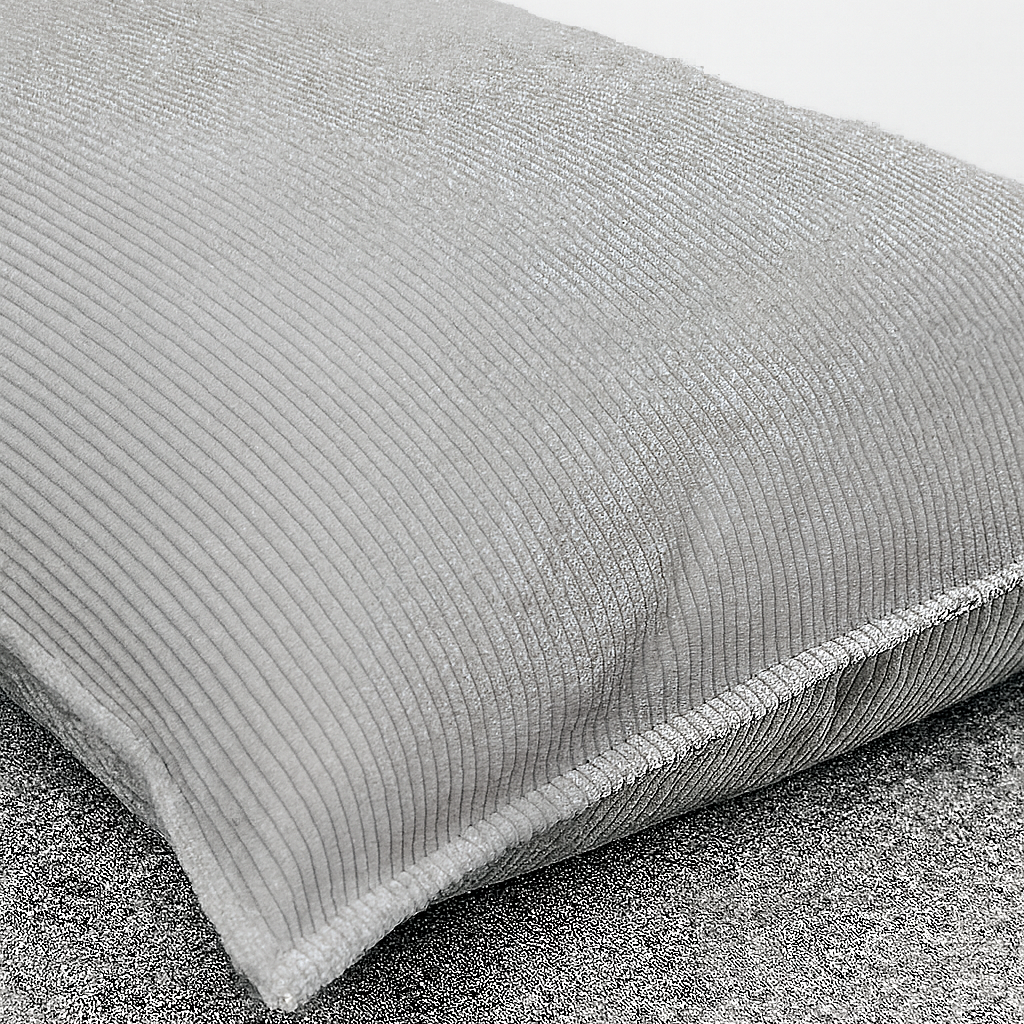 NUBEPUFF 4 en 1 - Gris, puff de diseño elegante en ambiente moderno, hecho de materiales premium y relleno de viscoelástica.