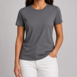Camiseta de Bambú Mujer · Gris