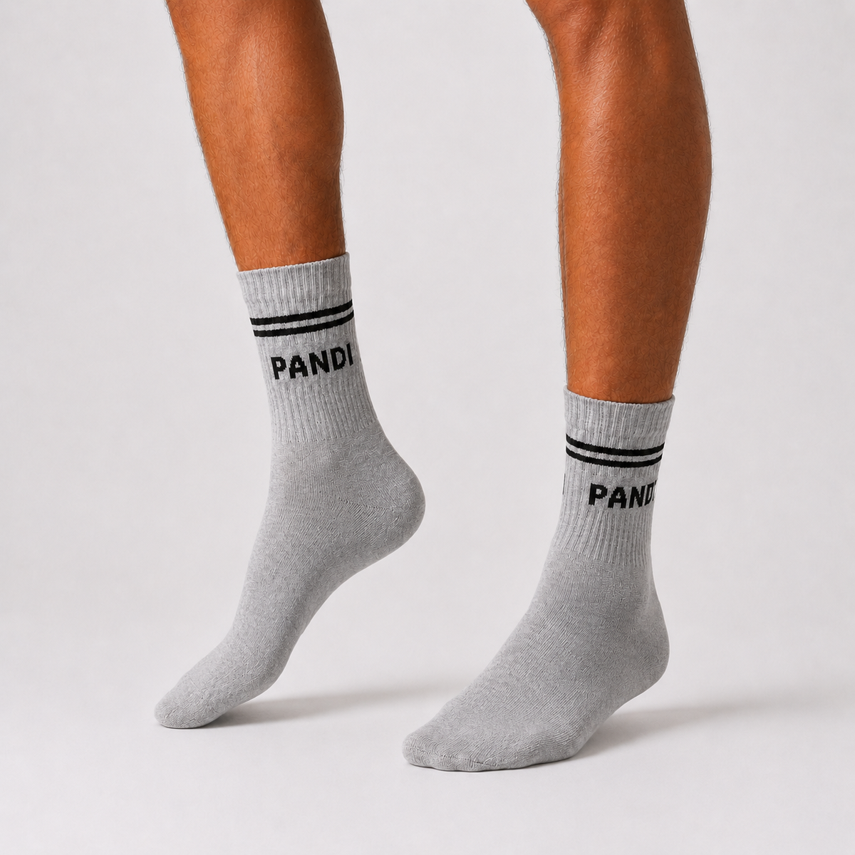 Medias de bambú color gris — calcetines suaves, frescos y transpirables, 95% fibra de bambú, de PANDI, Costa Rica