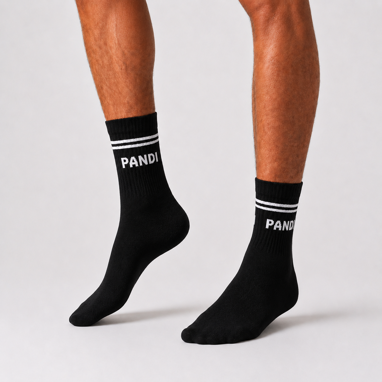 Medias de bambú color negro — calcetines suaves, frescos y transpirables, 95% fibra de bambú, de PANDI, Costa Rica
