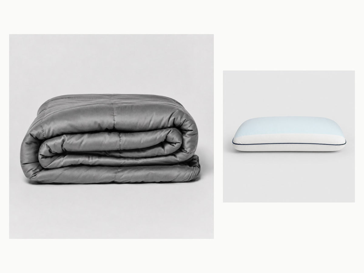 Pack Sueño Profundo — manta pesada + almohada