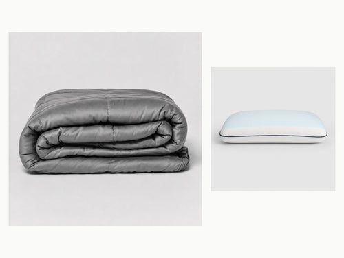 Pack Sueño Profundo — manta pesada + almohada