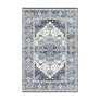 Alfombra Vintage Lavable Azul Índigo | PANDI
