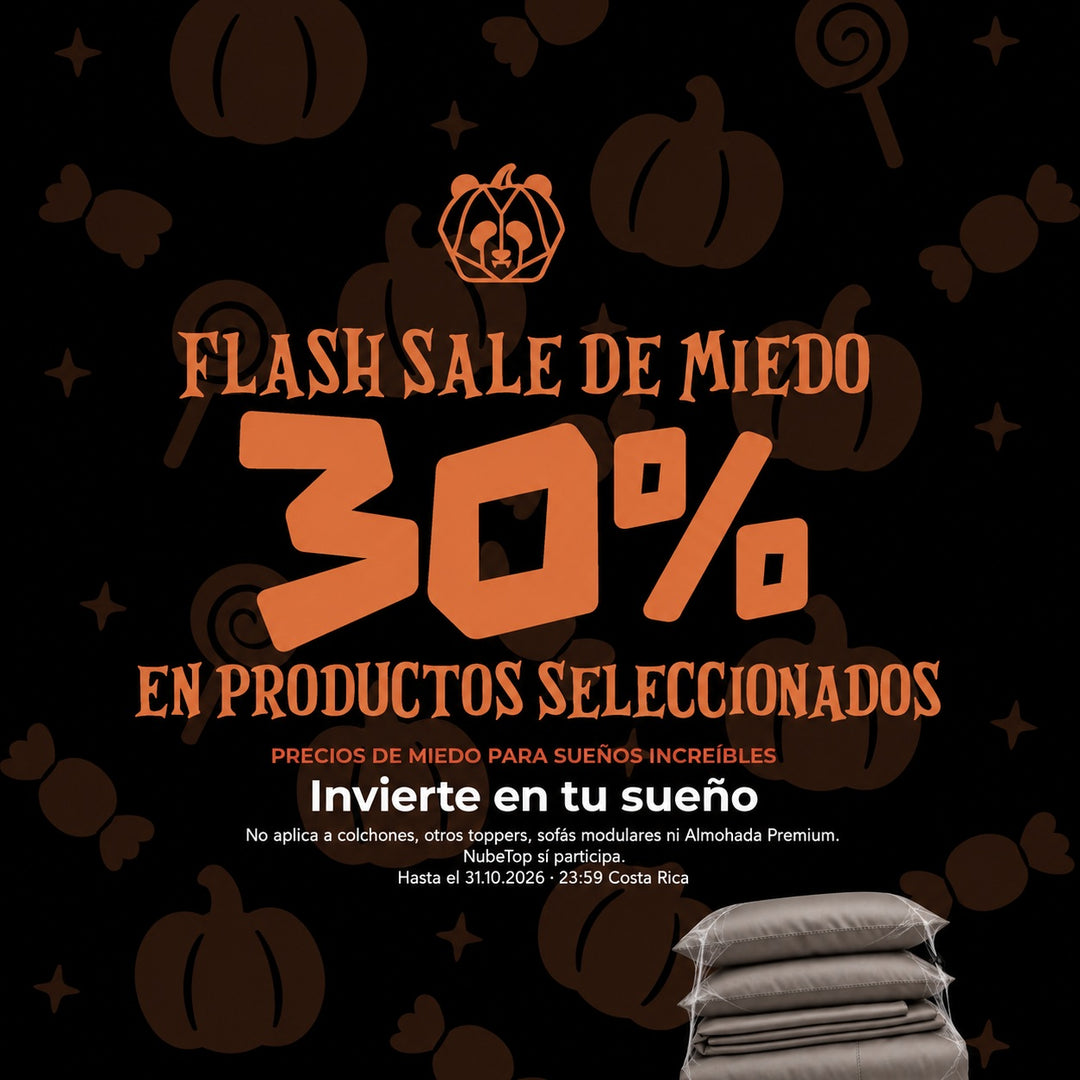 Flash Sale de Miedo de PANDI: 30% de descuento sobre el precio original en productos participantes. Del 21 al 31 de octubre de 2026. Aplican exclusiones.
