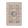 Alfombra Vintage Lavable Terracota Rosa | PANDI