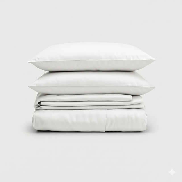 Sábanas 100% bambú PANDI blanco